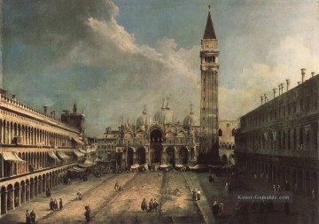 CANALETTO Piazza San Marco Canaletto Venedig Ölgemälde